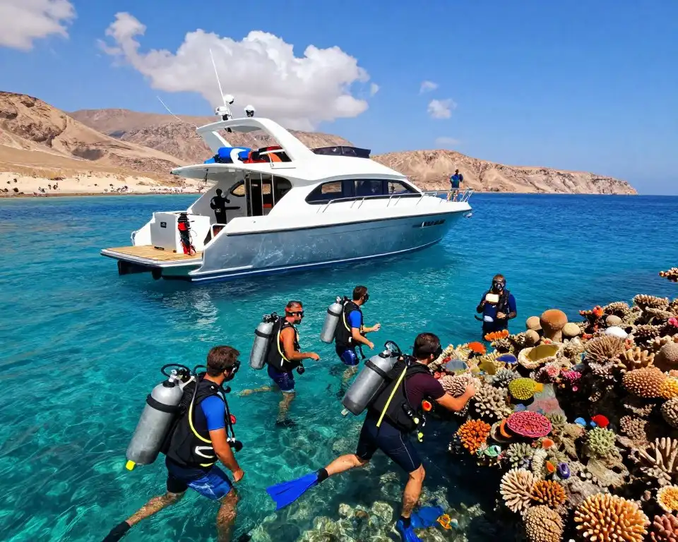 day trips from sharm el sheikh by boat