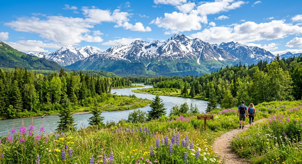 Best alaska honeymoon in june